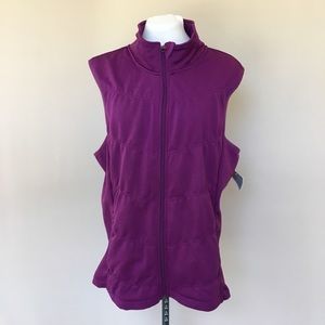 SOLD❗️Athleta Womens Zip Up Fleece Vest w/pockets